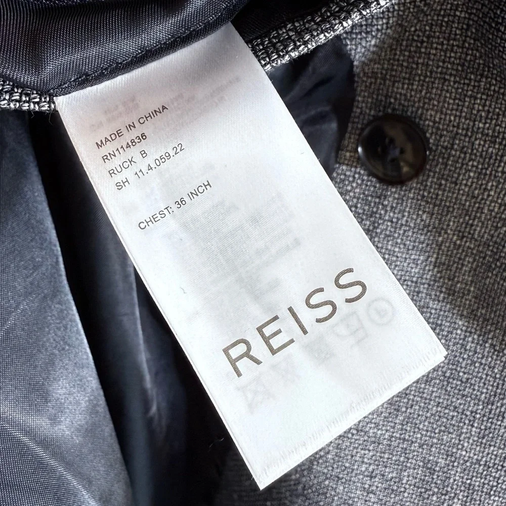 Reiss double breasted